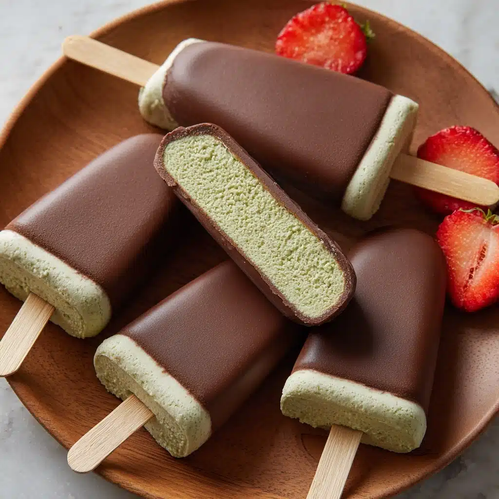 Avocado Fudge Pops Recipe - Recipe Image