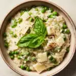 Fresh Pea Risotto Recipe