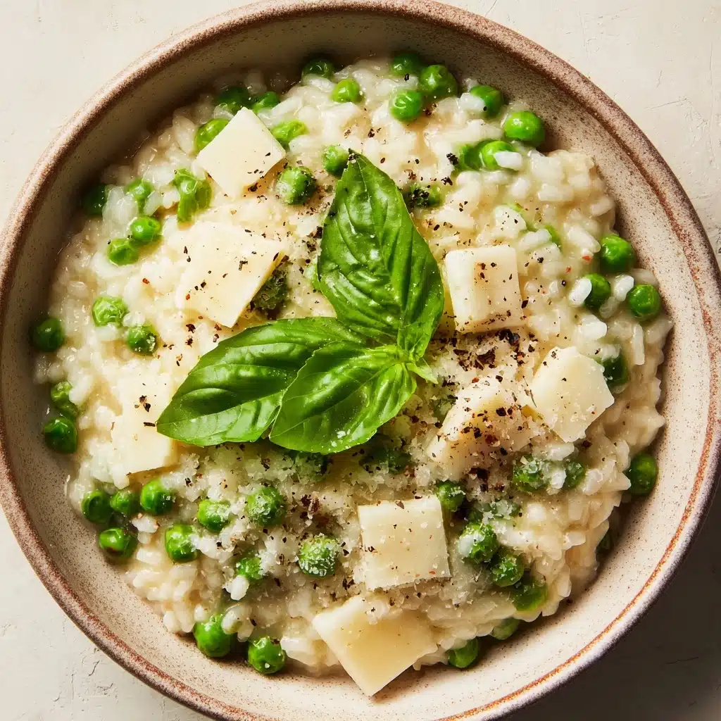 Fresh Pea Risotto Recipe