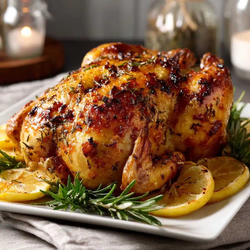 Lemon Herb Roasted Chicken Recipe - Recipe Image