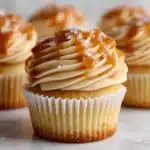 Gooey Salted Caramel Cupcakes Recipe