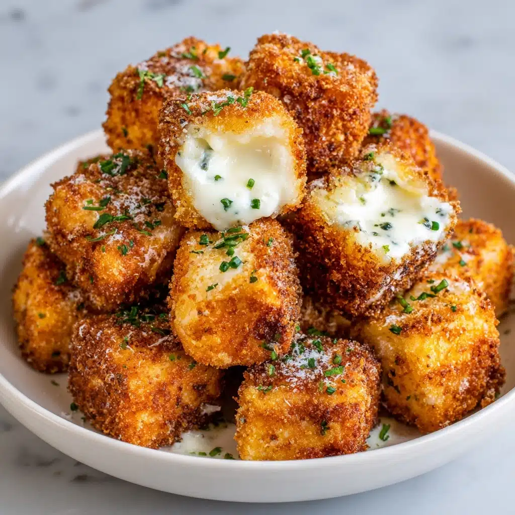 Cheesy Parmesan Mozzarella Bites Recipe - Recipe Image
