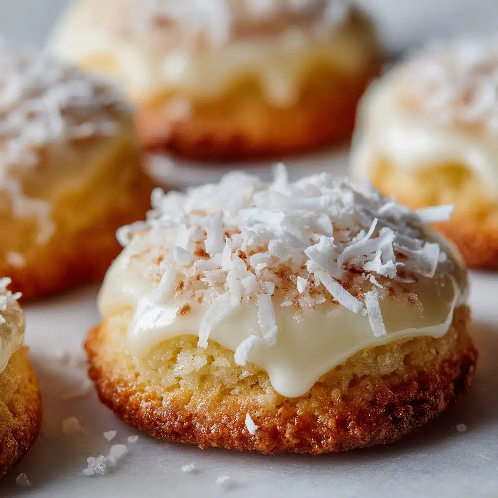 Lemon Coconut Cheesecake Cookies Recipe - Recipe Image