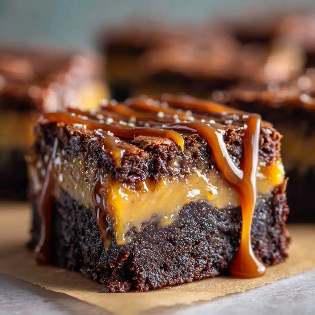 Caramel Swirl Brownies Recipe - Recipe Image
