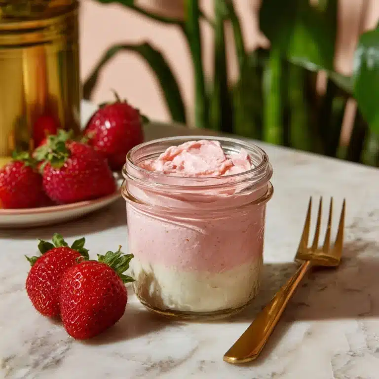 Homemade Strawberry Shortcake Coffee Creamer Recipe