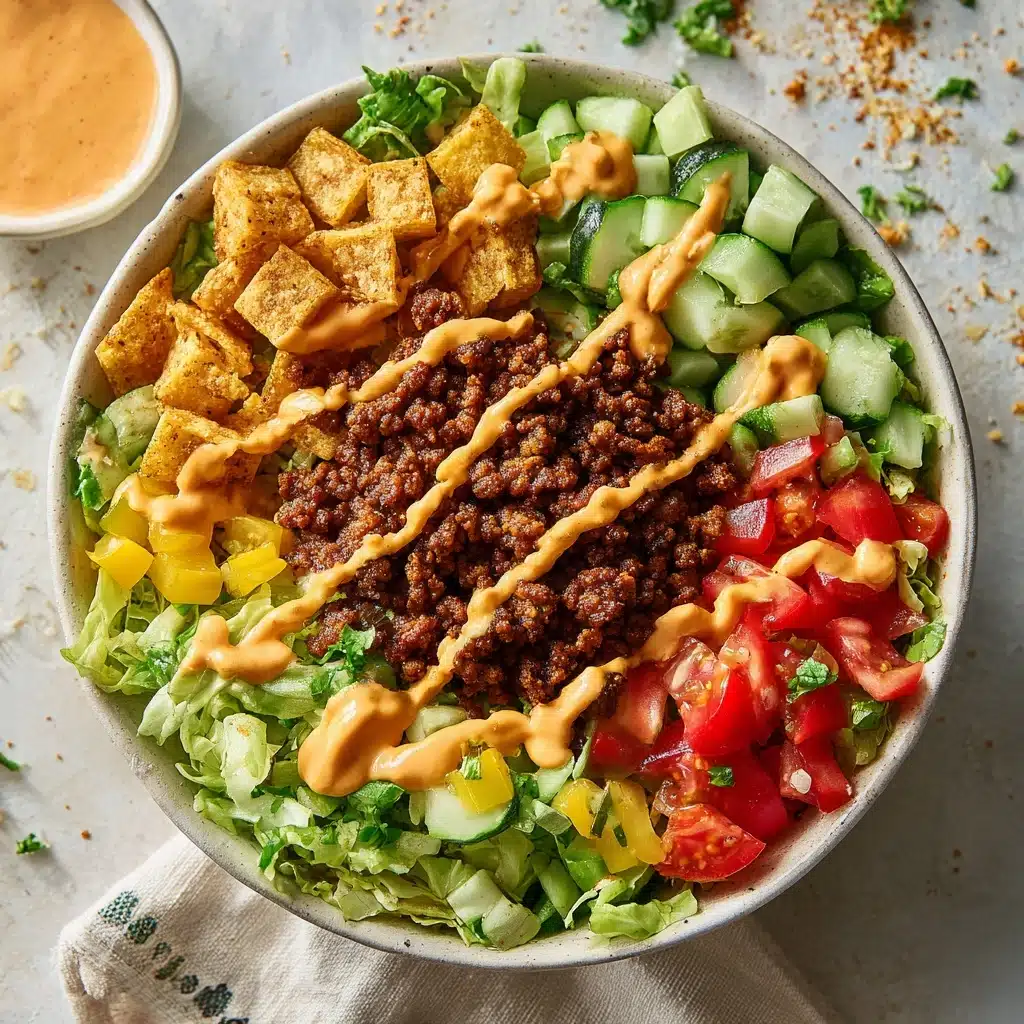 Big Mac Salad Recipe