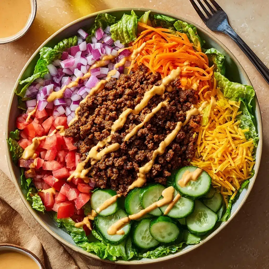 Big Mac Salad Recipe - Recipe Image