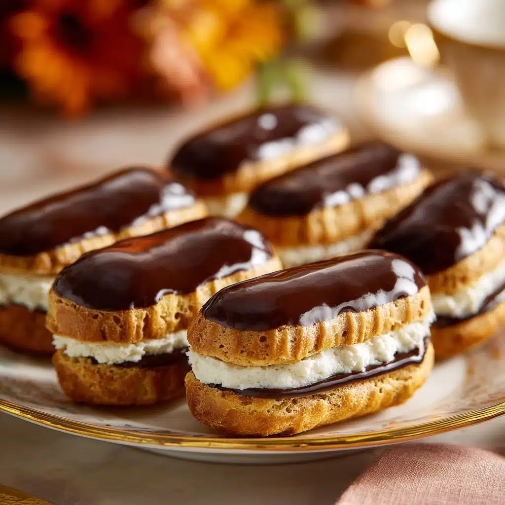 Mocha Éclairs Recipe