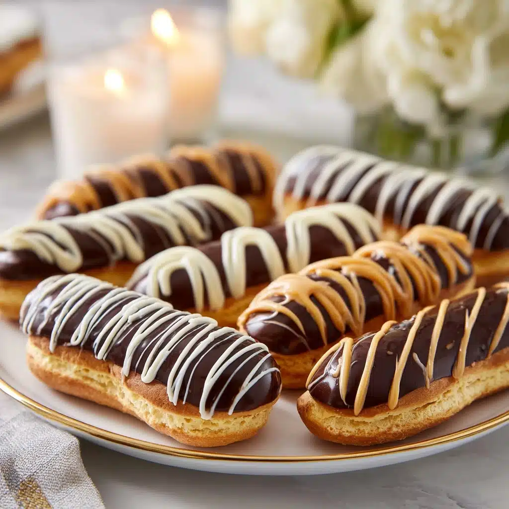 Mocha Éclairs Recipe - Recipe Image