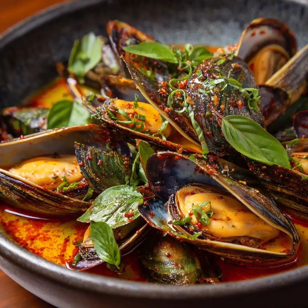 Thai Coconut Curry Mussels Recipe