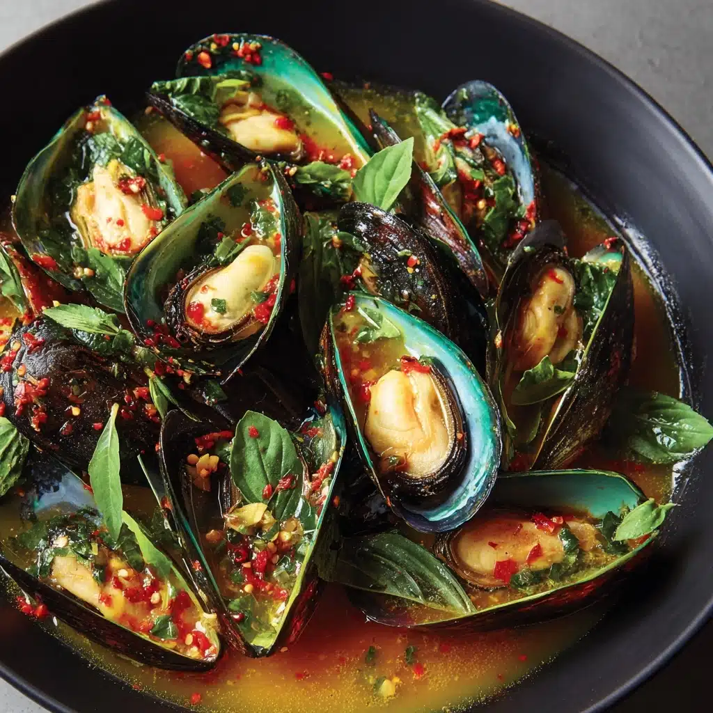 Thai Coconut Curry Mussels Recipe - Recipe Image