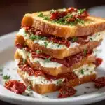 Sun-Dried Tomato and Feta Stuffed French Toast Recipe
