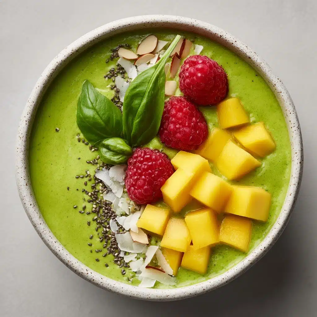 Green Mango Smoothie Bowl Recipe - Recipe Image