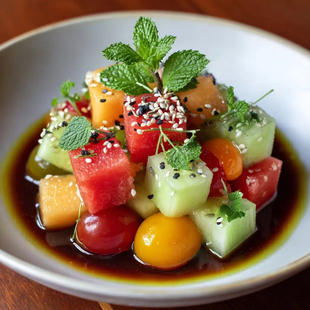 Peach Watermelon Salad: The Ultimate Summer Recipe - Recipe Image