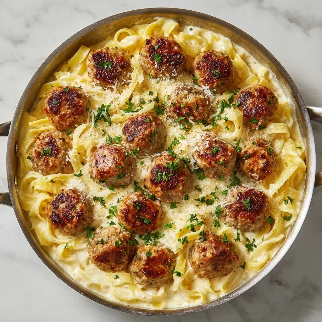 Swedish Meatball Pasta Recipe - Recipe Image