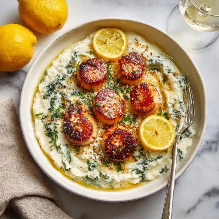 Lemon Butter Scallops Recipe