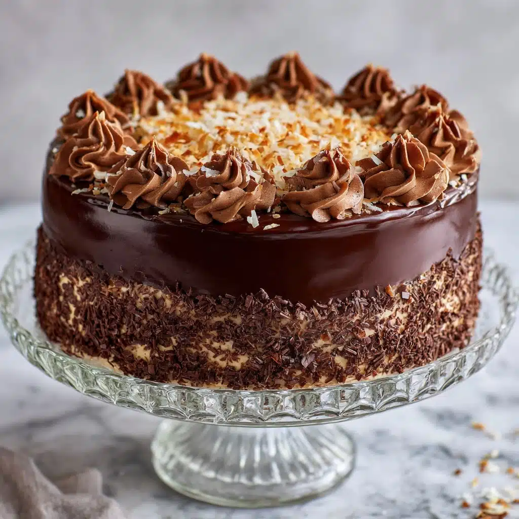 Chocolate German Cake Recipe - Recipe Image
