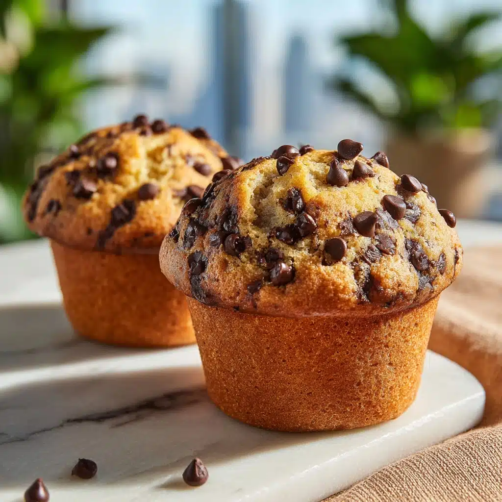 Vegan Chocolate Chip Muffins Recipe