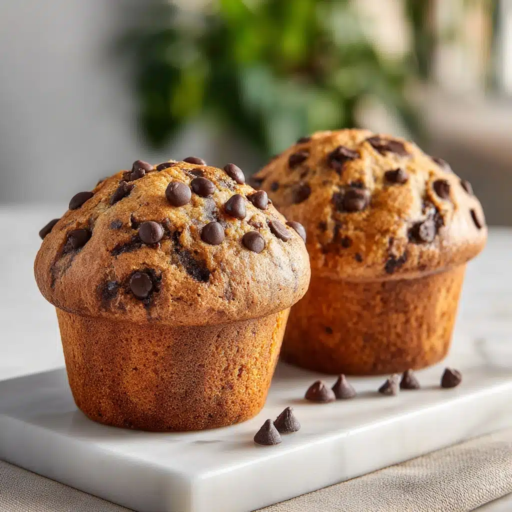 Vegan Chocolate Chip Muffins Recipe - Recipe Image