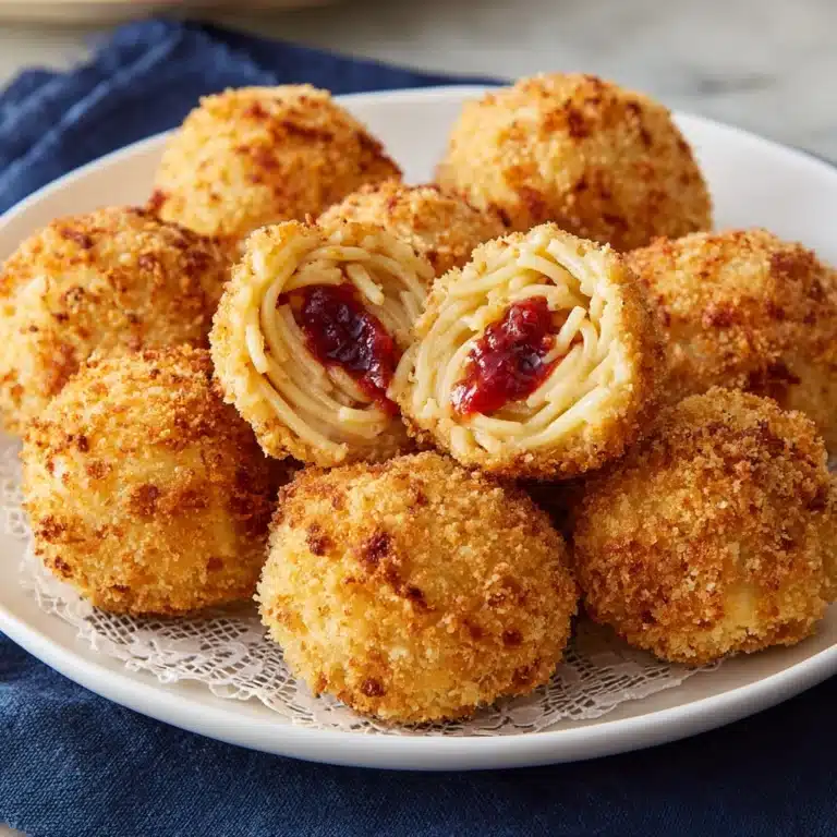 Cheesy Sicilian Arancini Balls Recipe