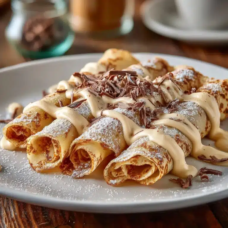 Cinnamon Roll Protein Crepes Recipe