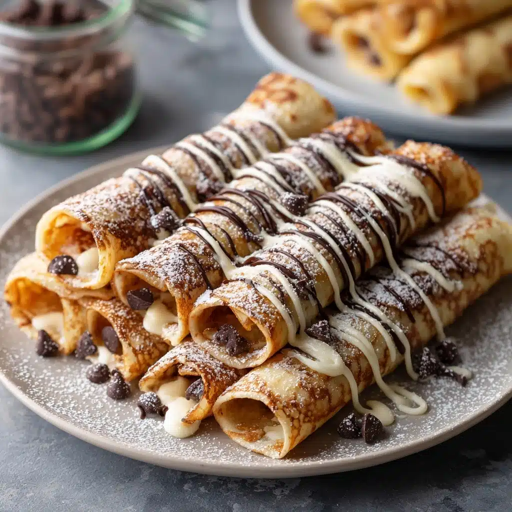 Cinnamon Roll Protein Crepes Recipe - Recipe Image