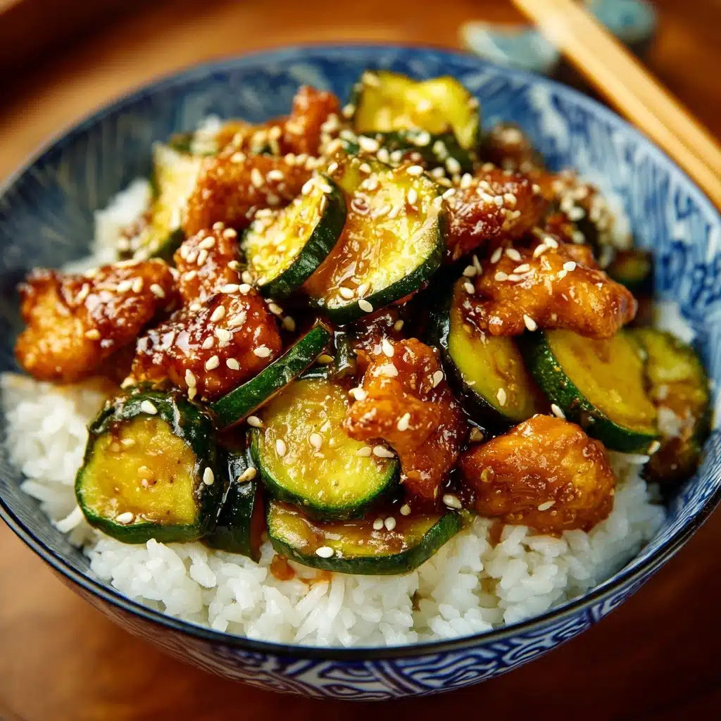 Chicken Zucchini Stir Fry Recipe - Recipe Image