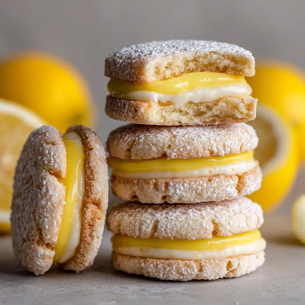 Stuffed Lemon Cookies Recipe - Recipe Image
