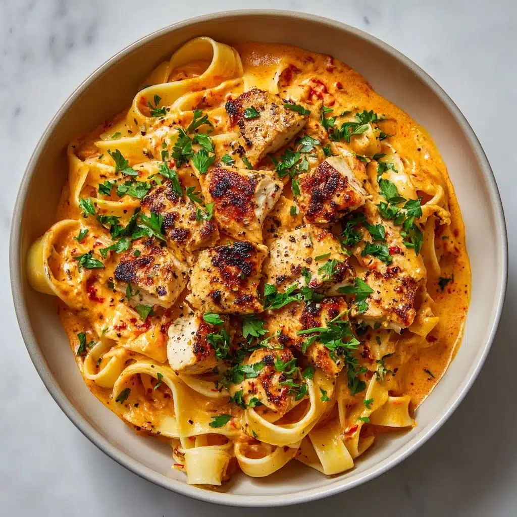 Cowboy Butter Chicken Linguine Recipe
