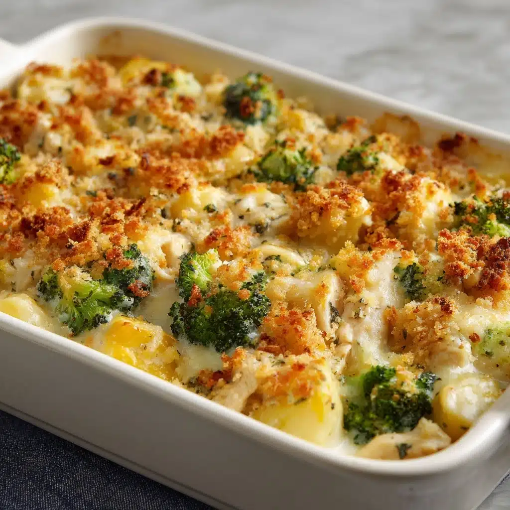Baked Potato Chicken and Broccoli Casserole Recipe