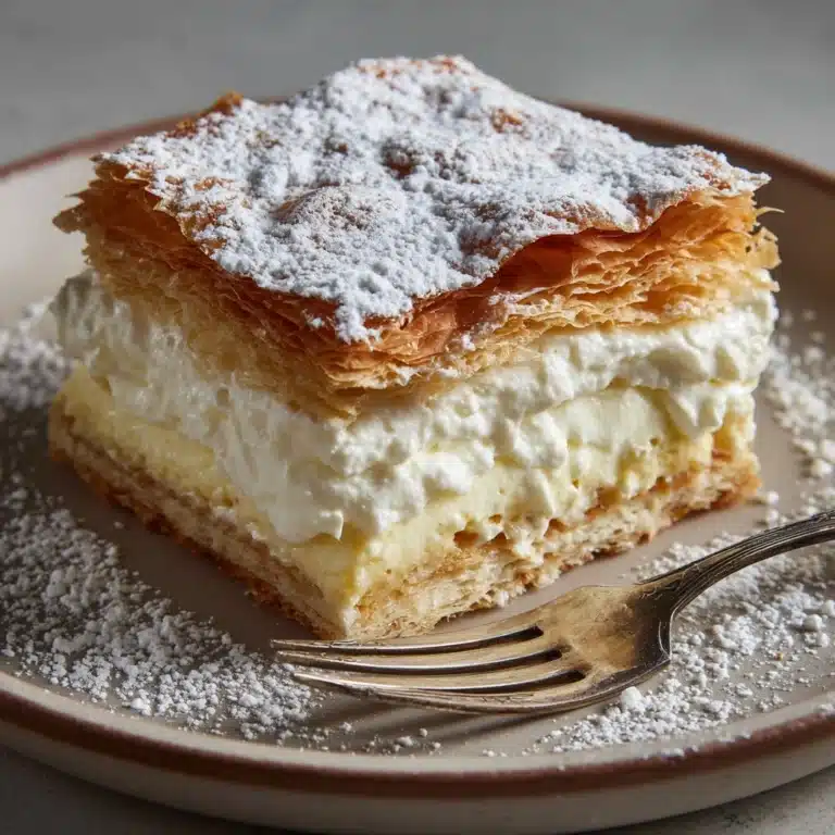 Karpatka Cake (Polish Carpathian Cream Cake) Recipe