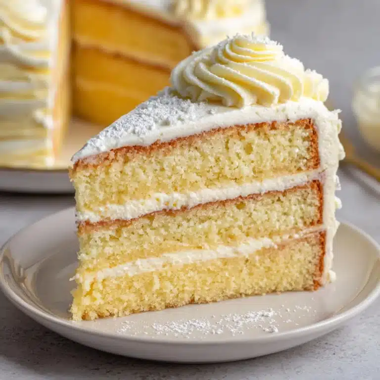 Vanilla Custard Cake Recipe