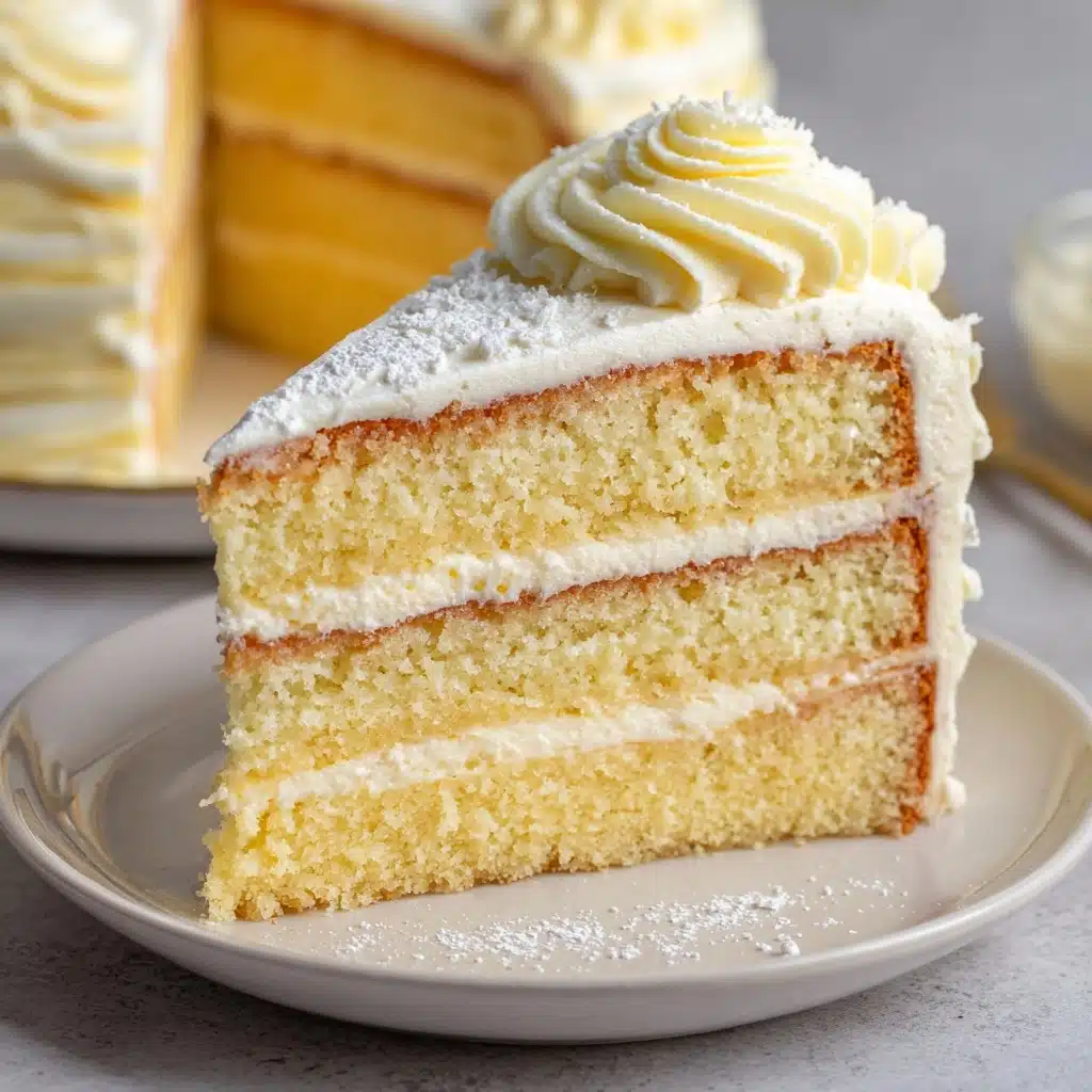 Vanilla Custard Cake Recipe