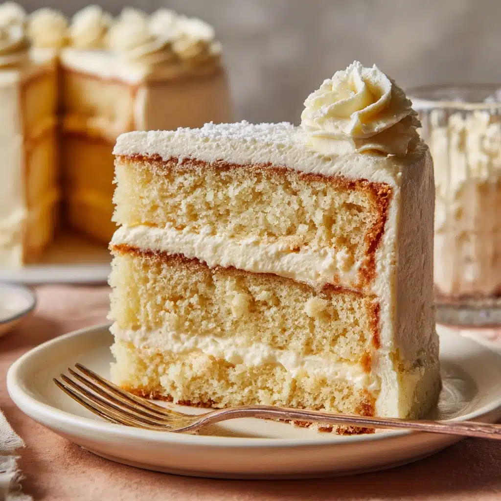 Vanilla Custard Cake Recipe - Recipe Image