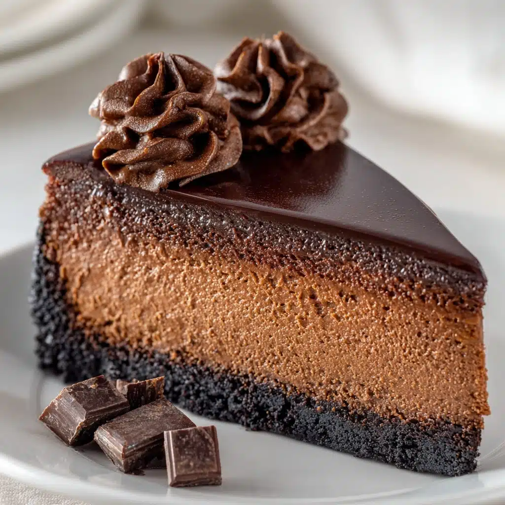 Keto Chocolate Cheesecake Recipe