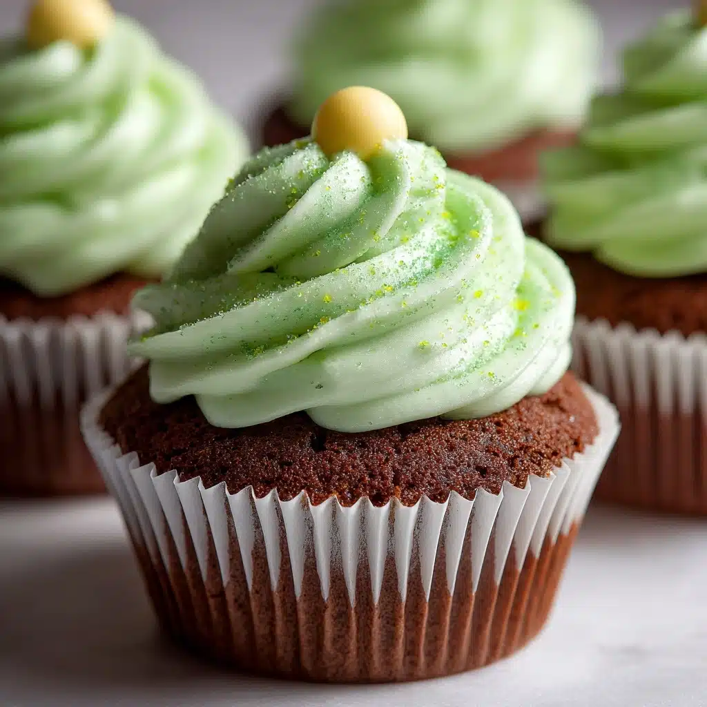 Green Velvet Cupcakes Recipe