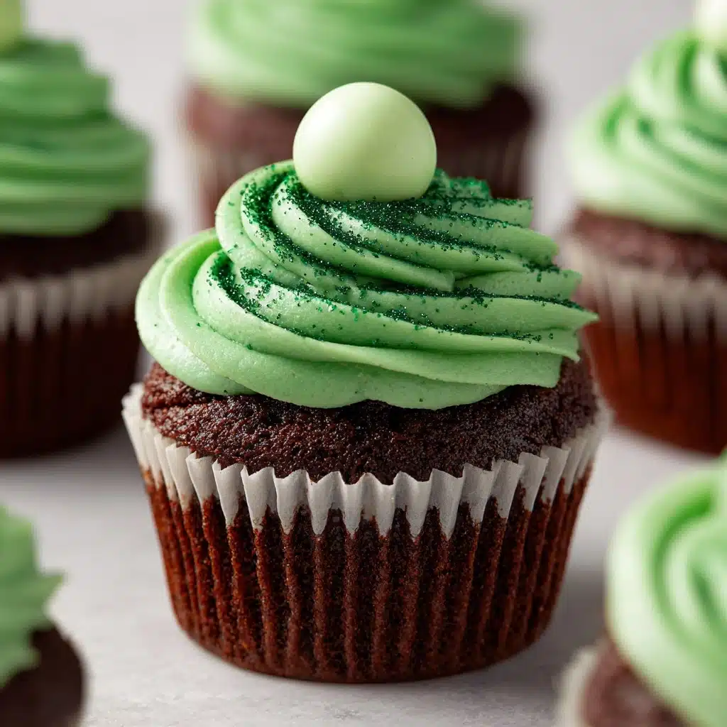 Green Velvet Cupcakes Recipe - Recipe Image