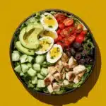 High-Protein Avocado Chicken Salad with Egg Recipe