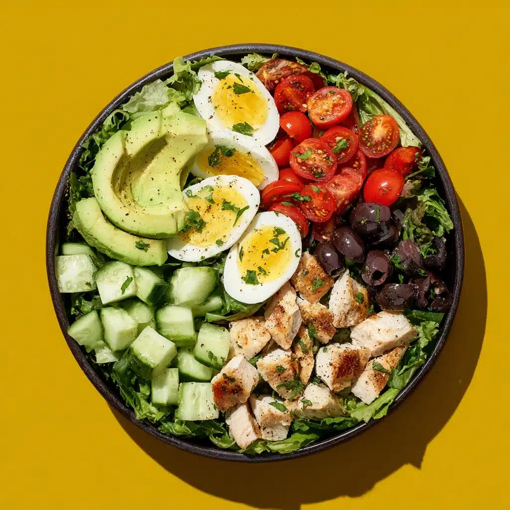 High-Protein Avocado Chicken Salad with Egg Recipe