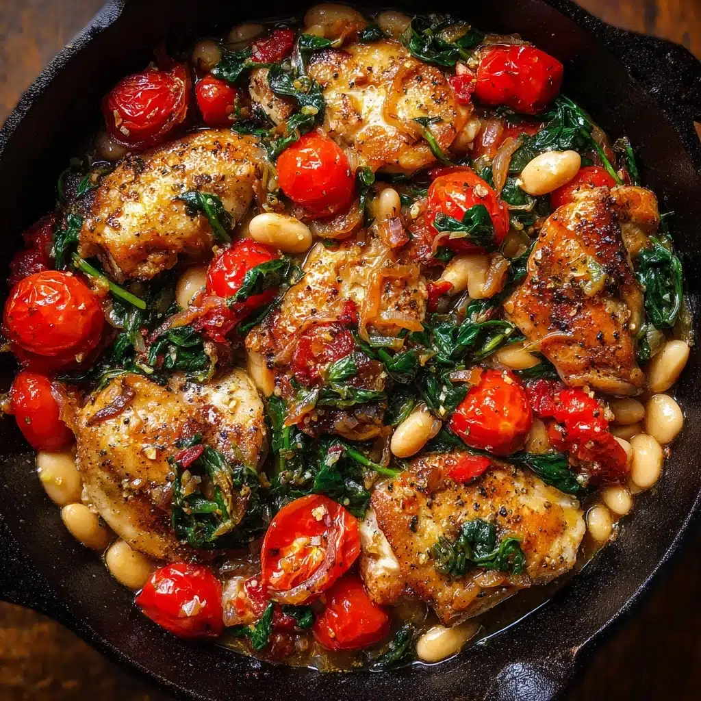 Herbed Chicken with Cannellini Beans Recipe - Recipe Image