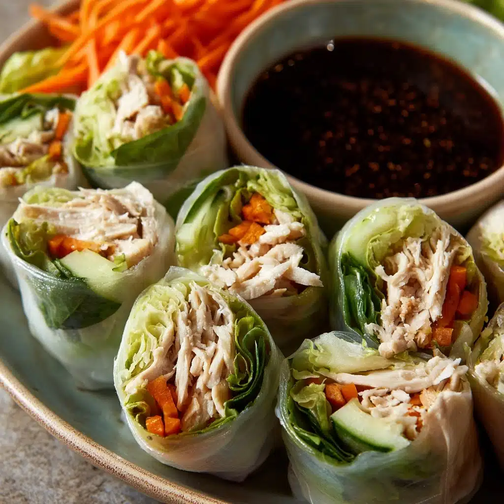 Chicken Spring Rolls Recipe - Recipe Image