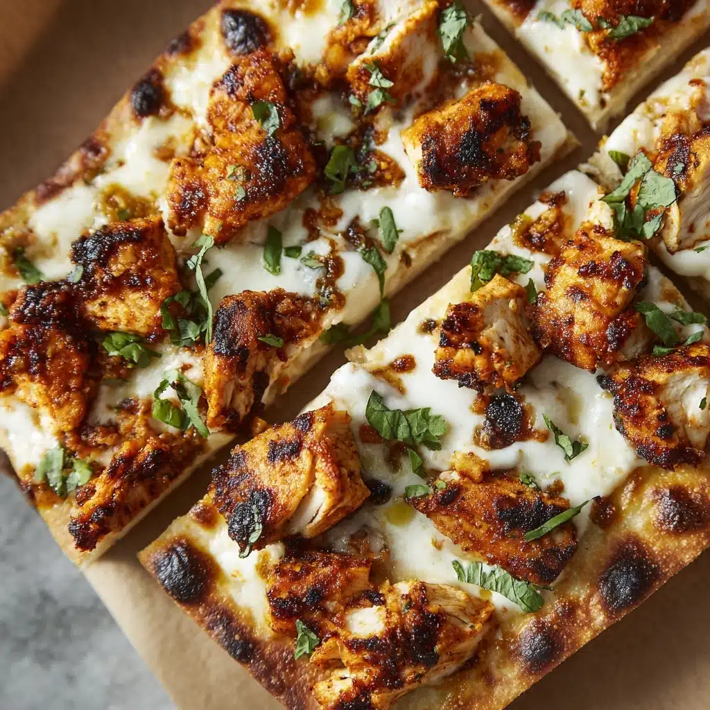Buffalo Chicken Flatbread Recipe - Recipe Image