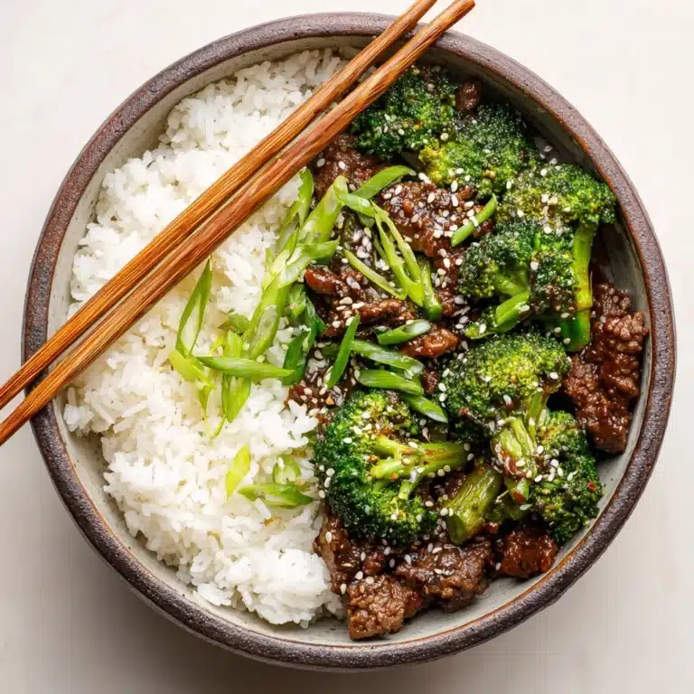 Ground Beef and Broccoli Recipe