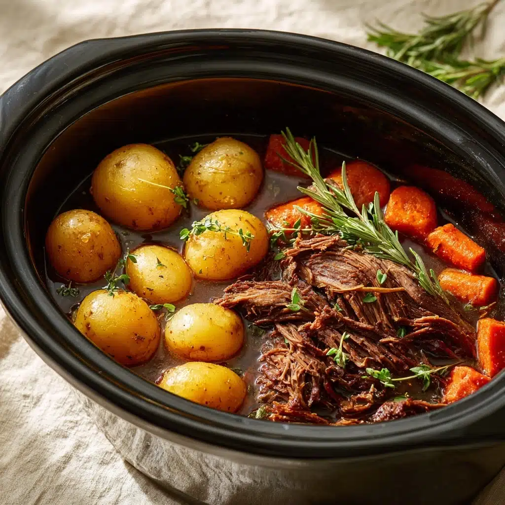 Slow Cooker Pot Roast Recipe - Recipe Image