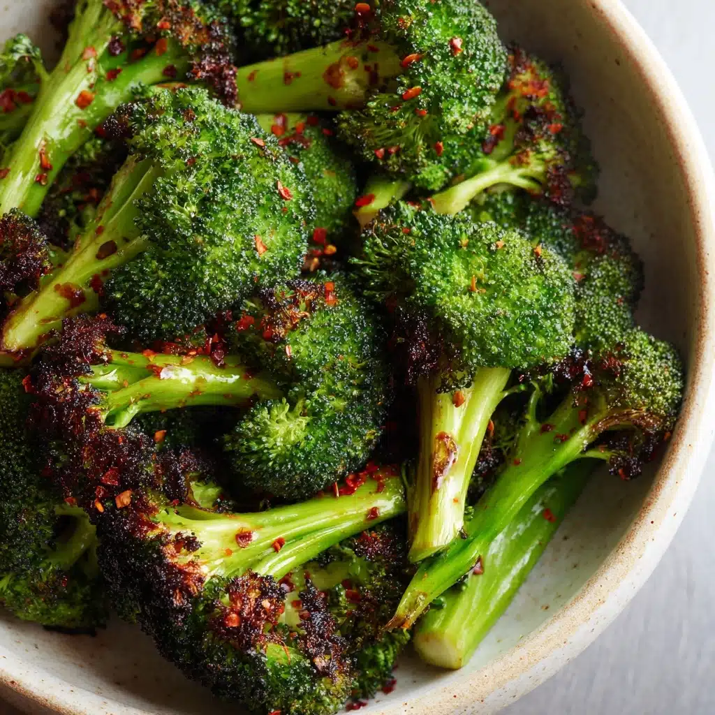 Spicy Roasted Broccoli Recipe