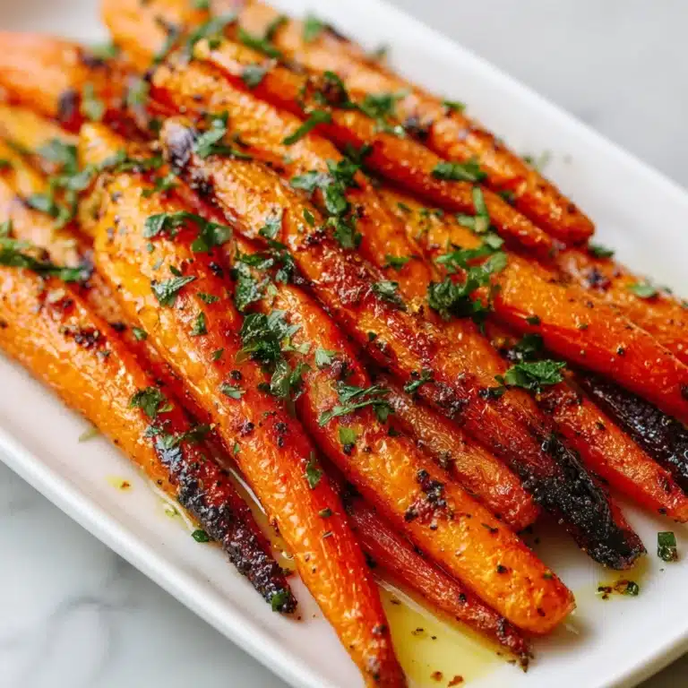 Roasted Parsley Carrots Recipe