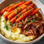 Slow Cooker Garlic Herb Pot Roast Recipe