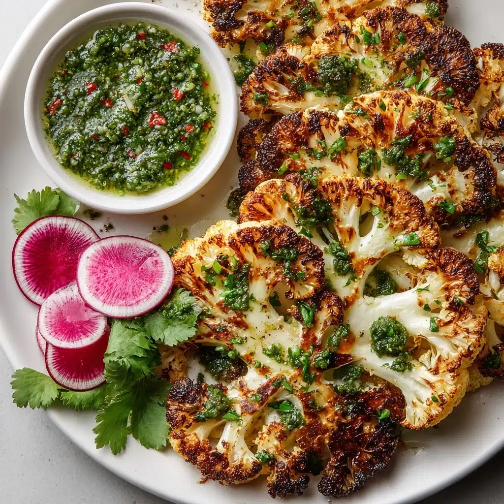 Roasted Cauliflower Steaks Recipe - Recipe Image