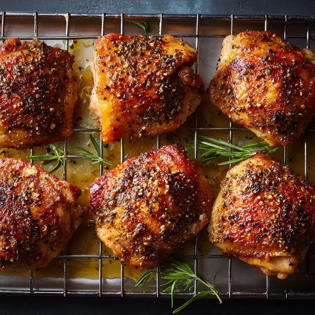Juicy Baked Chicken Thighs Recipe - Recipe Image