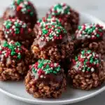 Rice Krispie Christmas Puddings Recipe